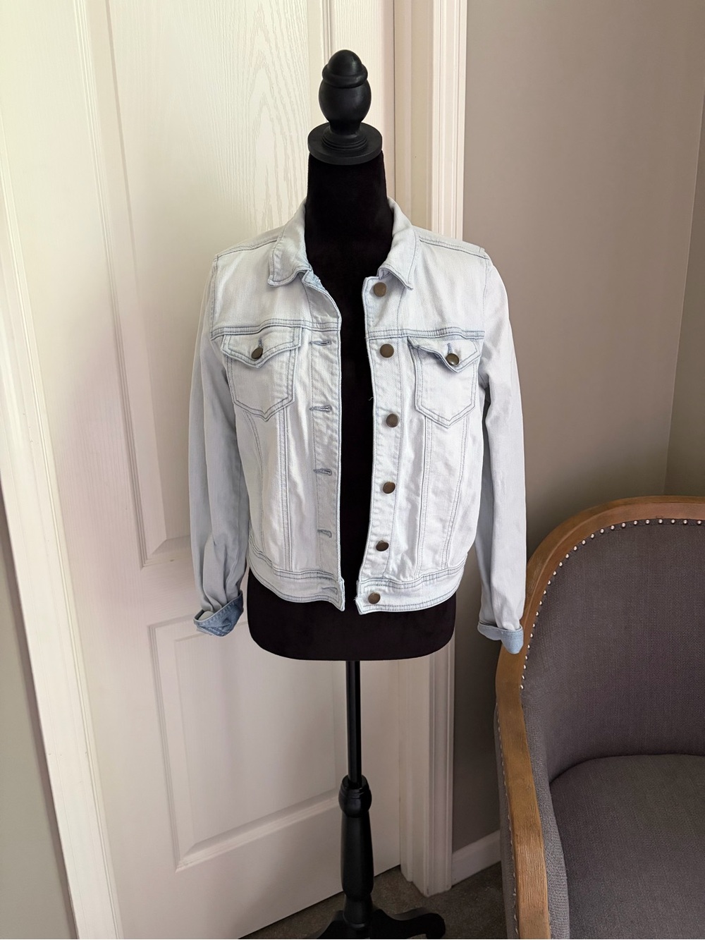 Rubbish Light Blue Denim Jacket